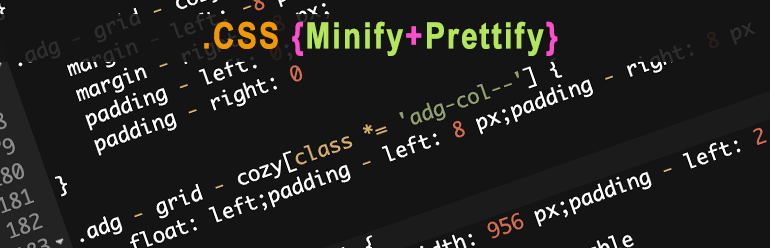 CSS Formatter and Minify